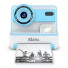 XBLITZ FLASH BLUE Sofortbildkamera mit Thermodrucker für Kinder