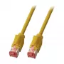 EFB-Elektronik RJ45 Patchkabel Cat.5e S/UTP PUR TM21 schleppkettentauglich Gelb 1,5m