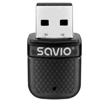 SAVIO BT-070 USB 2.0 Bluetooth 4.0 Adapter Schwarz