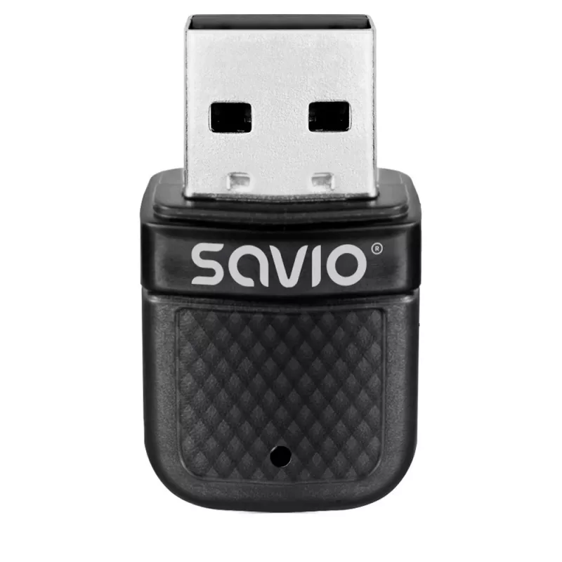 SAVIO BT-070 USB 2.0 Bluetooth 4.0 Adapter Schwarz