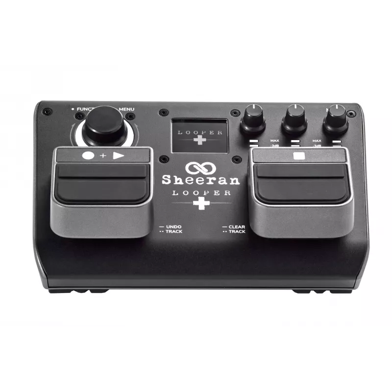 Sheeran Looper+ by HeadRush - Looper und Vocal-Prozessor mit 2 Stereo-Loop-Spuren, 4 Stunden Aufnahme, 128 Speicherplätzen, Vocal-Effekten, 32-Bit-Float-Audio