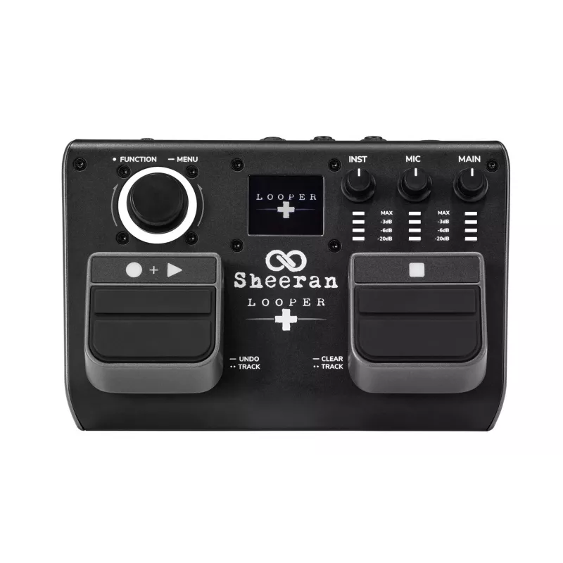 Sheeran Looper+ by HeadRush - Looper und Vocal-Prozessor mit 2 Stereo-Loop-Spuren, 4 Stunden Aufnahme, 128 Speicherplätzen, Vocal-Effekten, 32-Bit-Float-Audio