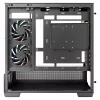 DeepCool CG380U Mid-Tower Gehäuse, gehärtetes Glas, 3x 120mm ARGB Lüfter, Schwarz