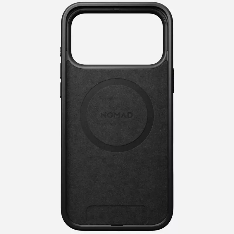 NOMAD Modern Leather Case für iPhone 17 Pro Max, Horween Leder, Rustic Brown, MagSafe-kompatibel