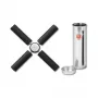 ZWILLING 40460-710-0 Silikon-Topfuntersetzer Schwarz 1 Stück