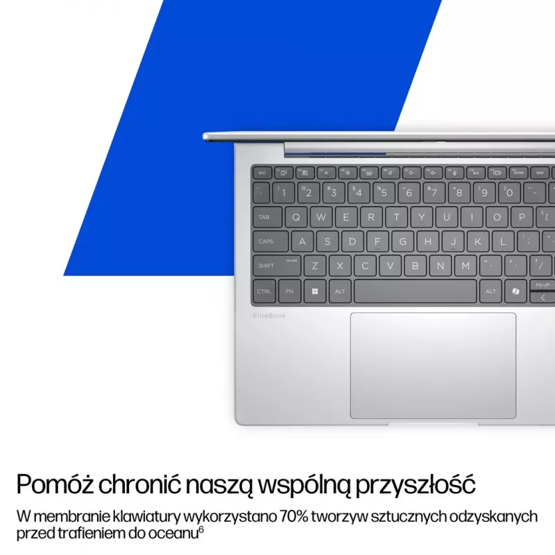 HP EliteBook 8 G1i 16 Zoll Ultra 7 255U 24GB DDR5 512GB SSD WUXGA IPS 400nits Windows 11 Pro Glacier Silver Aluminium 3Y OnSite