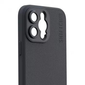 ShiftCam LensUltra Back Cover mit Lens Mount für iPhone 14 Pro Max, MagSafe, Schwarz
