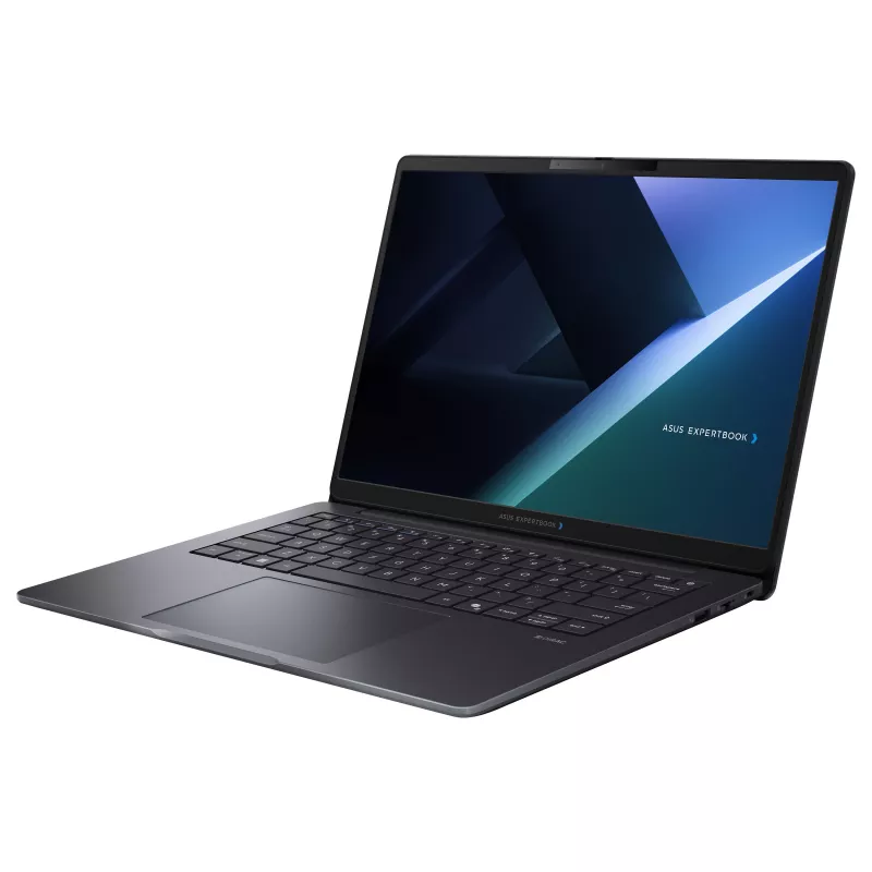 ASUS ExpertBook BM3406CHA-LY0063X Laptop, 14 Zoll WUXGA IPS, AMD Ryzen 5 220, 16GB DDR5, 512GB SSD, Windows 11 Pro, deutsche QWERTZ-Tastatur
