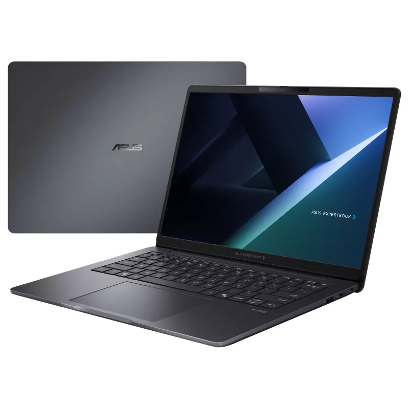 ASUS ExpertBook BM3406CHA-LY0063X Laptop, 14 Zoll WUXGA IPS, AMD Ryzen 5 220, 16GB DDR5, 512GB SSD, Windows 11 Pro, deutsche QWERTZ-Tastatur
