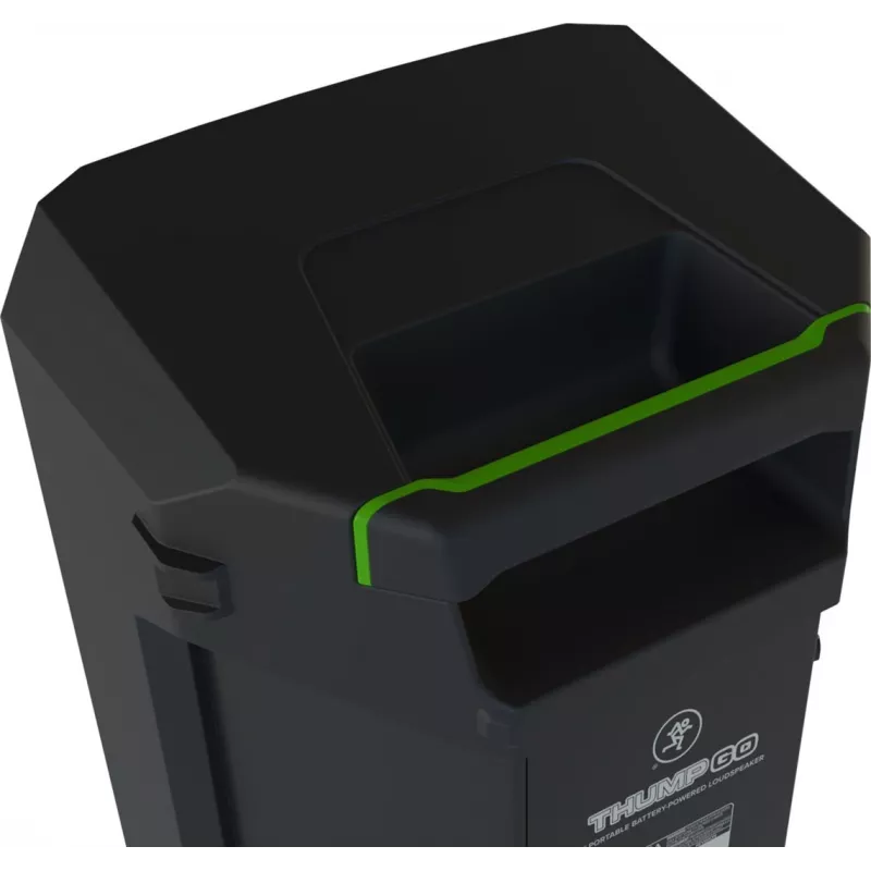 Mackie Thump GO - 8 inch tragbarer, akkubetriebener Lautsprecher, 200 W, Bluetooth 5.0, Schwarz