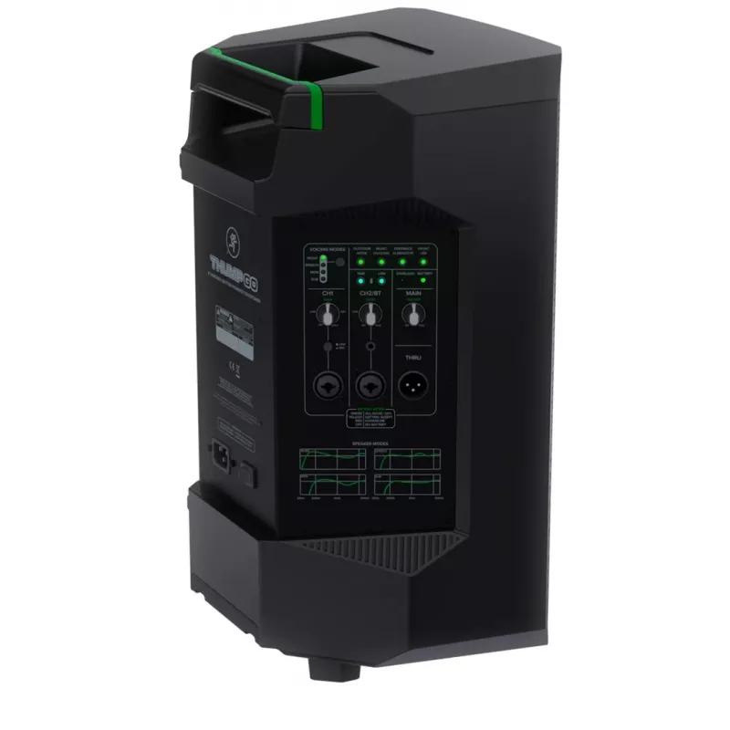 Mackie Thump GO - 8 inch tragbarer, akkubetriebener Lautsprecher, 200 W, Bluetooth 5.0, Schwarz
