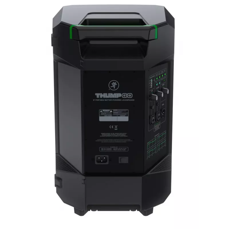 Mackie Thump GO - 8 inch tragbarer, akkubetriebener Lautsprecher, 200 W, Bluetooth 5.0, Schwarz