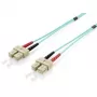 Equip Glasfaser-Patchkabel SC/SC Duplex OM3 2,0m Türkis