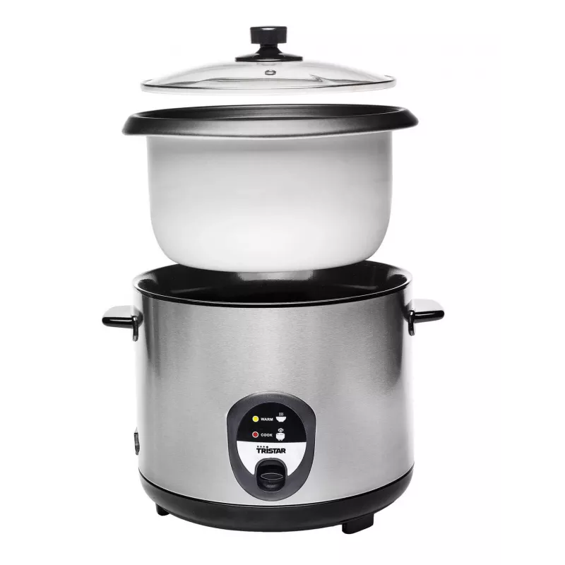 Tristar RK-6129 Reiskocher 2,2 L Edelstahl 900 W