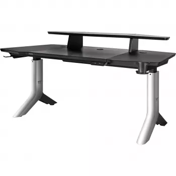 Thermaltake ARGENT P900 Smart Gaming Desk - L-Form - Elektrische Höhenverstellung - Schwarz