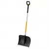 Fiskars 1057189 Schneeschaufel Metall Schwarz, Orange