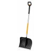 Fiskars 1057189 Schneeschaufel Metall Schwarz, Orange