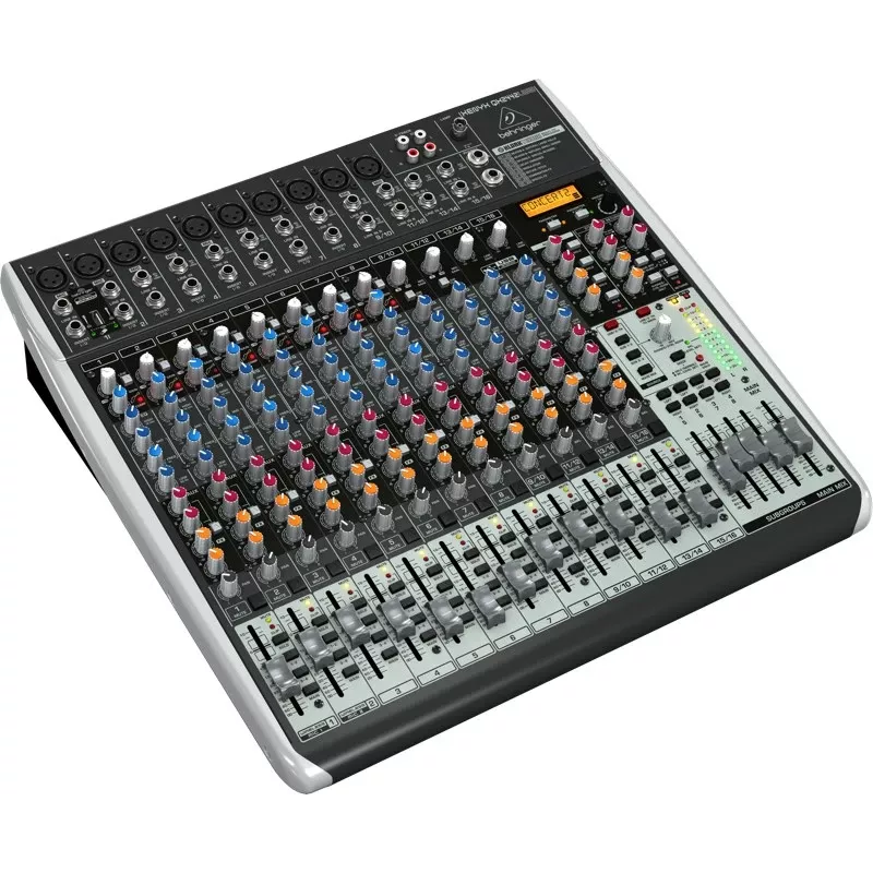 Behringer QX2442USB 24-Input 4/2-Bus Analog Mixer mit USB-Schnittstelle und FX