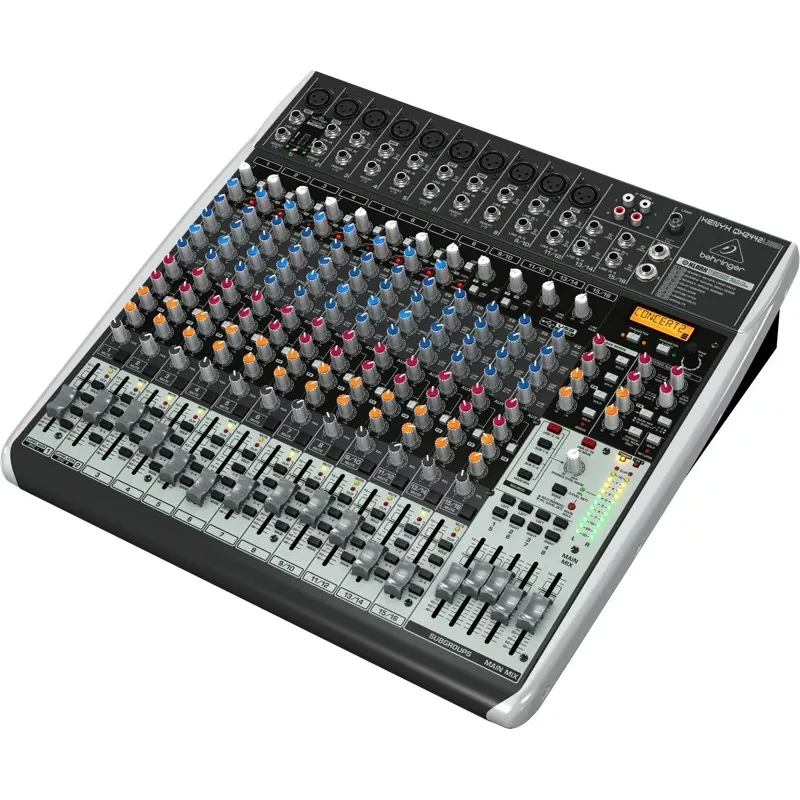 Behringer QX2442USB 24-Input 4/2-Bus Analog Mixer mit USB-Schnittstelle und FX