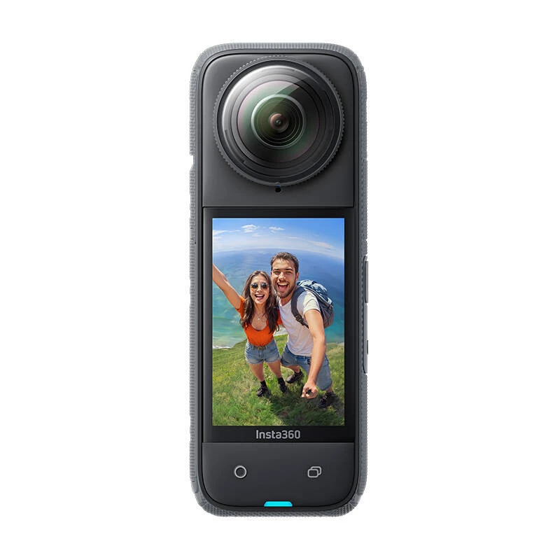 Insta360 X4 Adventure Bundle - 8K 360° Kamera mit Selfie-Stick, Zusatzakku, 64GB Karte