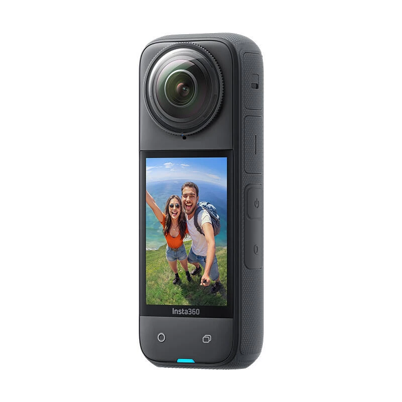 Insta360 X4 Adventure Bundle - 8K 360° Kamera mit Selfie-Stick, Zusatzakku, 64GB Karte