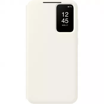 Samsung Smart View Wallet Case für Galaxy S23+, Creme (EF-ZS916CUEGWW)