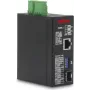 ROLINE Industrial Gigabit Ethernet Media Converter 10/100/1000Base-T to 100/1000Base-X SFP, DIN-Rail, -40°C bis 75°C