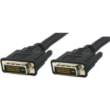 Techly ICOC-DVI-811C DVI-D Dual Link Kabel 10 m Schwarz