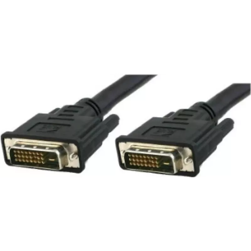 Techly ICOC-DVI-811C DVI-D Dual Link Kabel 10 m Schwarz