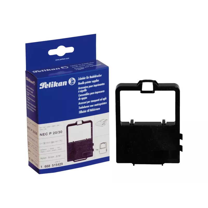 Pelikan Kompatibles Farbband 515429 für NEC P20/P30 Schwarz 1,8 m