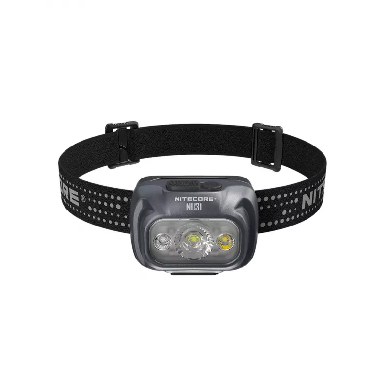 NITECORE NU31 Stirnlampe 550 Lumen Schiefergrau