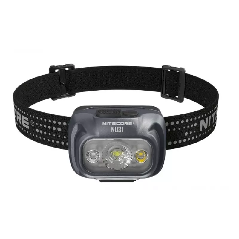 NITECORE NU31 Stirnlampe 550 Lumen Schiefergrau