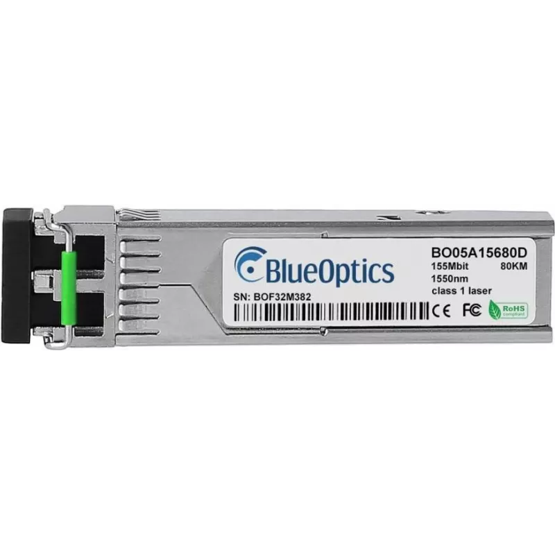 BlueOptics SFP-Transceiver kompatibel mit Hirschmann 943 867-001, 155 Mbit/s, Singlemode, LC Duplex, 10 km, 1310 nm
