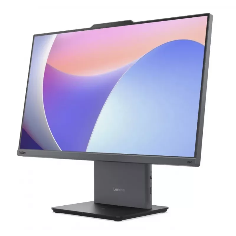 Lenovo ThinkCentre neo 50a 24 Gen 5 All-in-One PC, Intel Core 5 210H, 16GB RAM, 512GB SSD, 23,8 Zoll FHD Display, Luna Grey, Windows 11 Pro