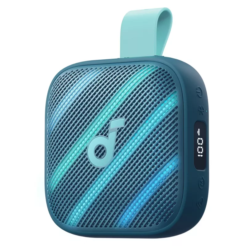 ANKER Soundcore Boom Go 3i Tragbarer Bluetooth-Lautsprecher Blau