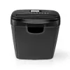 Nedis Paper Shredder 10L Cross-Cut P-4 Black