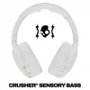 Skullcandy Crusher Evo Kabellose Over-Ear-Kopfhörer mit Sensory Bass, Bluetooth 5.0, 40-Stunden-Akku, Weiß