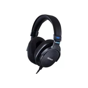 Sony MDR-MV1 Kabelgebundene offene Kopfhörer für Studio-Monitoring, Schwarz