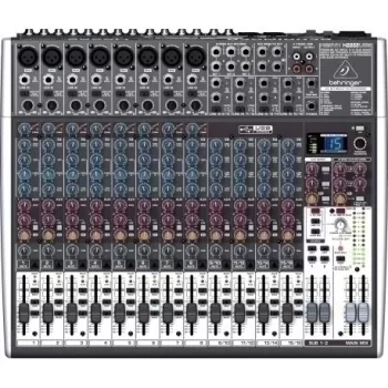 Behringer XENYX X2222USB 22-Kanal Analogmischer mit USB-Schnittstelle und Effekten