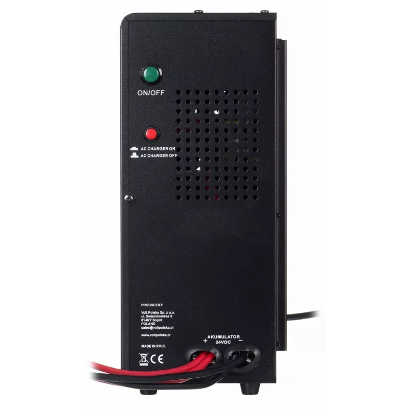 VOLT POLSKA SINUS PRO 2000W 24V Reiner Sinus-Wechselrichter/Ladegerät 1400W Dauerleistung