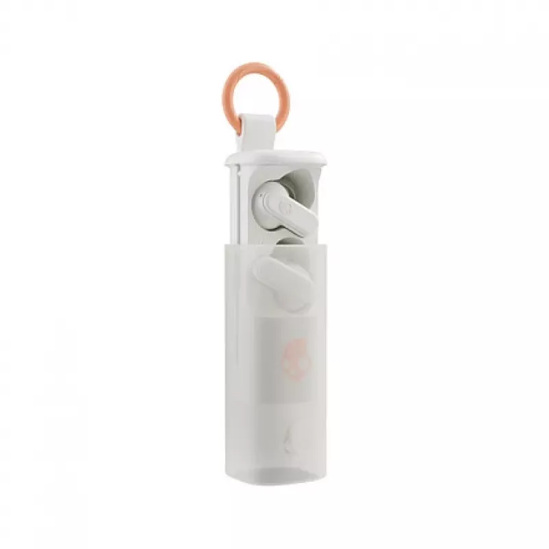 Skullcandy Dime Evo True Wireless In-Ear-Kopfhörer, True White, Bluetooth 5.3, IPX4, bis zu 20 Stunden Akkulaufzeit (S2DTW-S951)