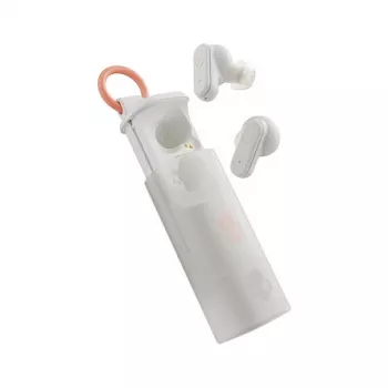 Skullcandy Dime Evo True Wireless In-Ear-Kopfhörer, True White, Bluetooth 5.3, IPX4, bis zu 20 Stunden Akkulaufzeit (S2DTW-S951)