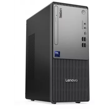 Lenovo ThinkCentre Neo 50t Gen 6 Tower, Intel Core Ultra 3 205, 16GB DDR5, 512GB SSD, Windows 11 Pro, Schwarz, 3 Jahre Garantie