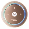 MOTOROLA Sound Flow Lautsprecher XT2549-1 30W Ausgangsleistung Sound by Bose Wi-Fi BT Airplay2 Google Spotify UWB 6000mAh IP67 Dockladung Warm Taupe