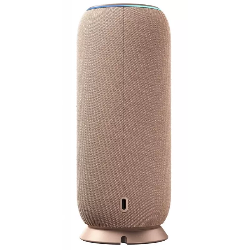 MOTOROLA Sound Flow Lautsprecher XT2549-1 30W Ausgangsleistung Sound by Bose Wi-Fi BT Airplay2 Google Spotify UWB 6000mAh IP67 Dockladung Warm Taupe