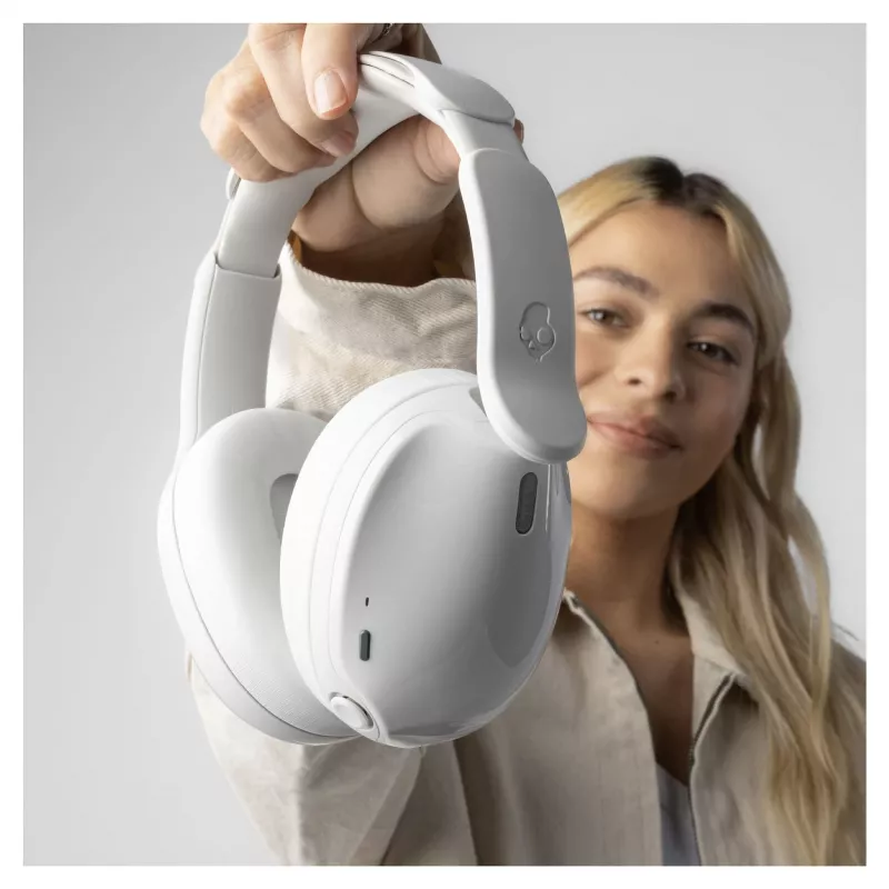 Skullcandy Hesh 540 ANC Kabellose Over-Ear-Kopfhörer Bluetooth 5.3 Weiß ANC 50h