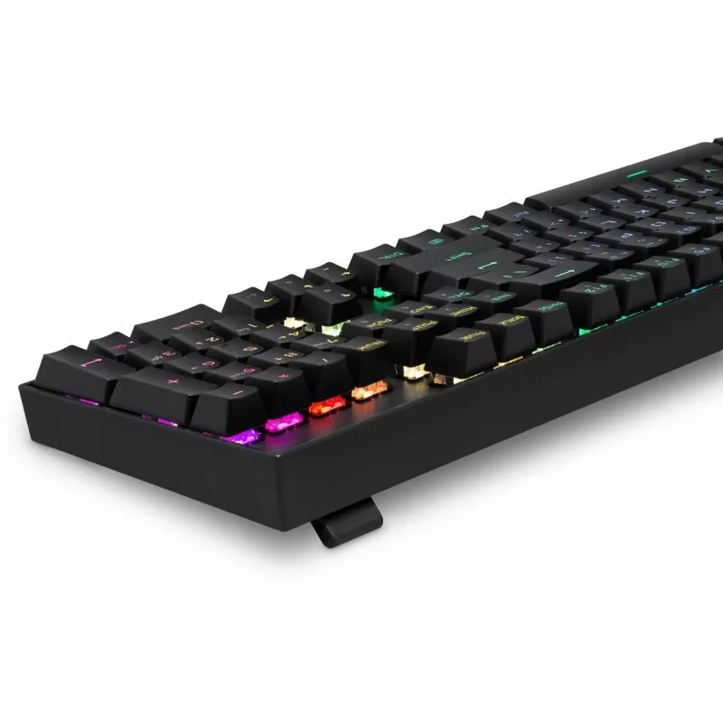 Defender Mirax GK-352 Mechanische Gaming-Tastatur, Outemu Blue Switches, RGB-Beleuchtung, Kabelgebunden USB, Schwarz