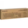 Defender Mirax GK-352 Mechanische Gaming-Tastatur, Outemu Blue Switches, RGB-Beleuchtung, Kabelgebunden USB, Schwarz