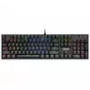Defender Mirax GK-352 Mechanische Gaming-Tastatur, Outemu Blue Switches, RGB-Beleuchtung, Kabelgebunden USB, Schwarz