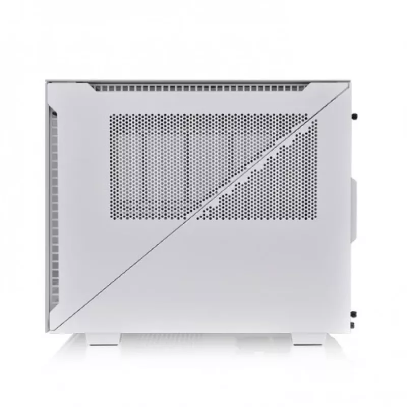 Thermaltake Divider 200 TG Snow Micro Case, Weiß, gehärtetes Glas